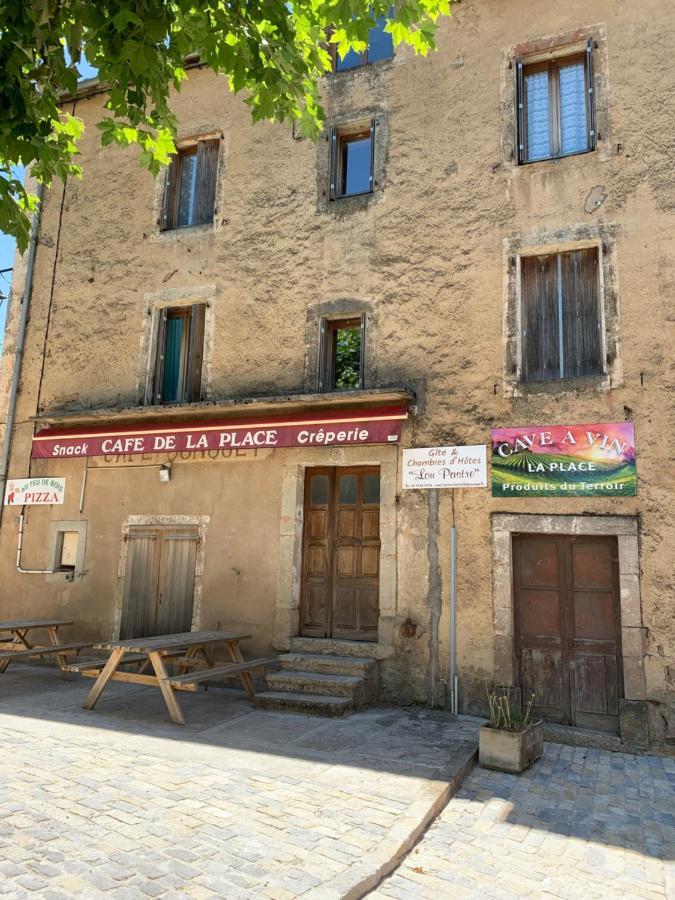 Cafe De La Place Gite & Chambres D'Hotes "Lou Pastre" Lanuejols  Luaran gambar